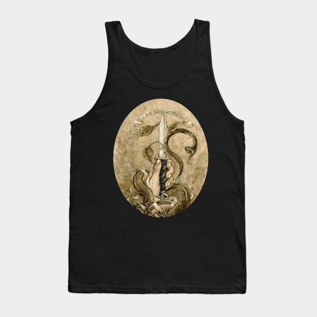 The 3 Snake Leaves Tank Top by Jeremyhush